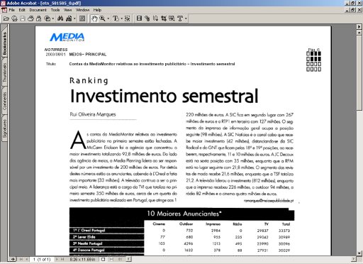 Exemplo de PDF